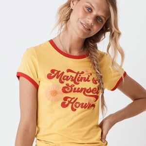 Spell VGUC Martini Sunset Hour Graphic Tee-Med